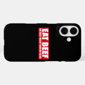 Eet Rundvlees De West Werd Niet Gewonnen Op Salade Case-Mate iPhone Case (Achterkant (horizontaal))
