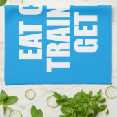 Eet schoon, train gemeen, word slank - Workout Theedoek (Gevouwen)