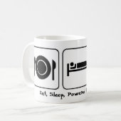 Eet, Slaap, Aangedreven kruipers Koffiemok (Voorkant links)