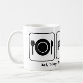 Eet, Slaap, Aangedreven kruipers Koffiemok (Links)