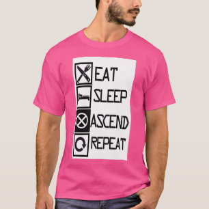 Eet Slaap Ascend Herhaal T-shirt