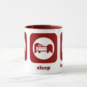 Eet. Slaap. Badminton. Mok (Midden)