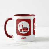 Eet. Slaap. Badminton. Mok (Links)