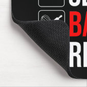 Eet. Slaap. Bak. Herhaal Muismat (Hoek)