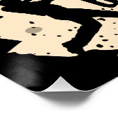 Eet Slaap Baseball Speler Grappig Baseball Perfect Poster (Hoek)