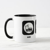 Eet. Slaap. Basketbal. Mok (Links)