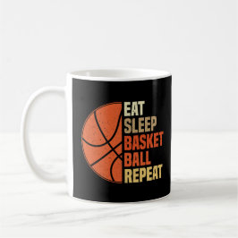 Eet, Slaap, Basketball, Herhaal Koffiemok