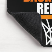 Eet. Slaap. Basketball. Herhaal. T voor basketbal Muismat (Hoek)