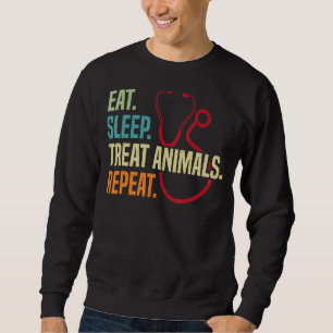 Eet Slaap Behandel Dieren Herhaal Dierenarts Trui