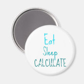 Eet slaap berekenen magneet (Voorkant / Achterkant)