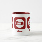 Eet. Slaap. Bike. Mok (Midden)