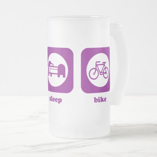 Eet. Slaap. Bike. Mok (Voorkant rechts)