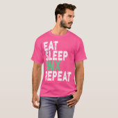 Eet Slaap BMX Herhaal BMX T-shirt (Voorkant volledig)