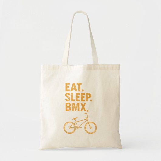 Eet, Slaap, BMX Tote Bag (Voorkant)