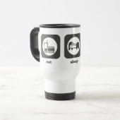 Eet. Slaap. Bord. Mok (Voorkant links)