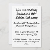 Eet... Slaap... Brug (Bridge Game Attitude) Kaart (Achterkant)