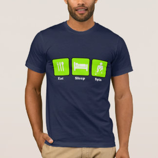 Eet, Slaap, Centrifugeren (Limoen) T-shirt