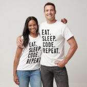 EET. SLAAP. CODE. HERHAAL. T-SHIRT (Unisex)