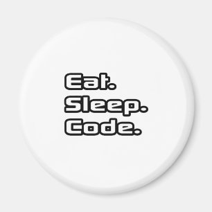 Eet. Slaap. Code. Magneet