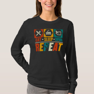 Eet Slaap Couponing Herhaal Coupon Coupon T-shirt