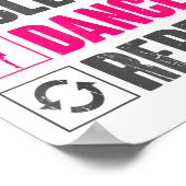 Eet Slaap Dans Herhaal  Danscadeaus Dans Poster (Hoek)