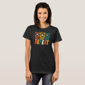 Eet Slaap Data Wetenschap Herhaal Data Analist S T-shirt (Voorkant volledig)