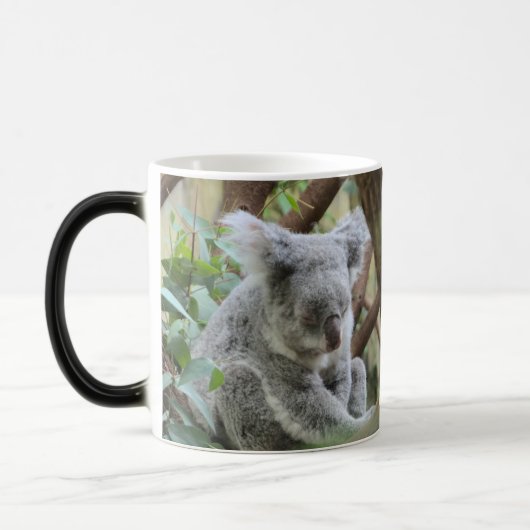Eet. Slaap. - Dit koala beer had zo'n drukke dag! Magische Mok (Links)