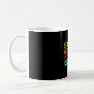 Eet Slaap Drum Herhaal Grappige Drummer Kleding Koffiemok