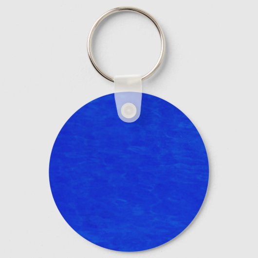 Eet, Slaap en Swim! felblauw Sleutelhanger (Achterkant)