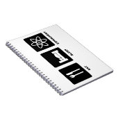 Eet slaap experiment notitieboek (Rechterzijde)