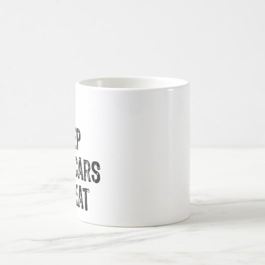 Eet Slaap Fix Auto's Herhaal Mechanic Opa Cool Koffiemok (Center)