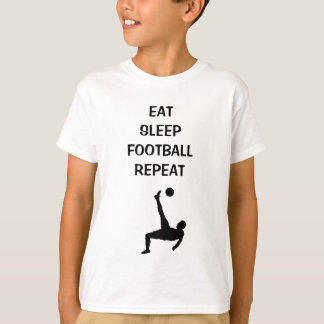 EET SLAAP FOOTBALL HERHALEN | Z-DESIGN T-SHIRT