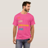 Eet Slaap Gardenscapes Herhaal T-shirt (Voorkant volledig)