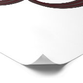 Eet slaap Goede vibes Herhaal Poster (Hoek)