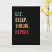 Eet Slaap Gooi Herhaal | atletiek en veldwerpen Kaart (Gele Bloem)