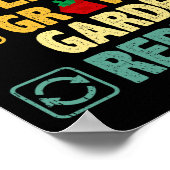 Eet Slaap Groei Een Tuin Herhaal Grappige Game Gam Poster (Hoek)