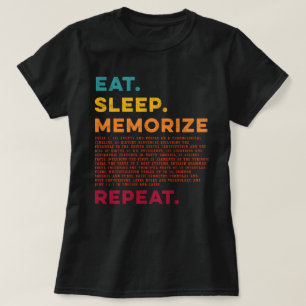 Eet Slaap Herhaal CC Gesprek Cirkel 3 T-shirt