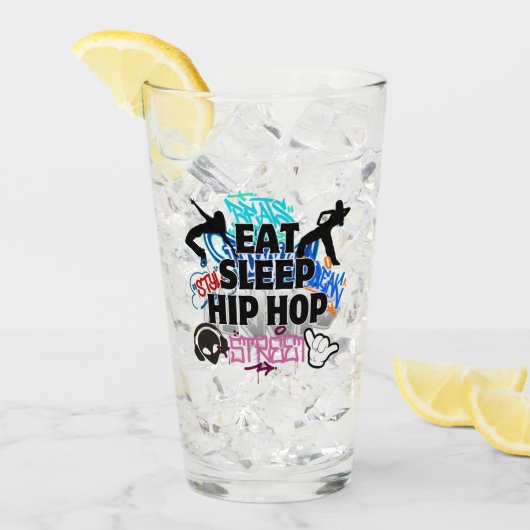 Eet Slaap Hiphop.w Glas (Voorkant ijs)
