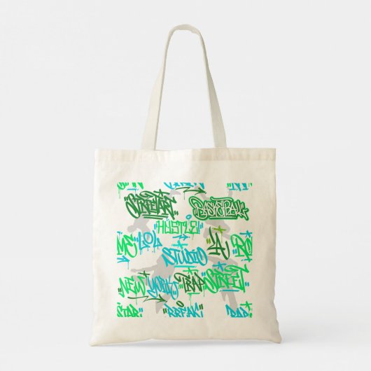 Eet Slaap Hiphop.w Tote Bag (Achterkant)