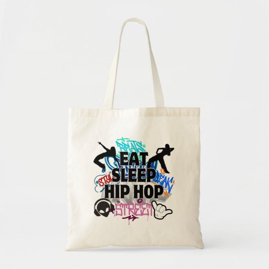 Eet Slaap Hiphop.w Tote Bag (Voorkant)