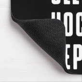 Eet Slaap Hockey Herhaal Grappig Grafisch Voor Vro Muismat (Hoek)