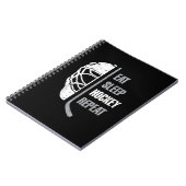 Eet Slaap Hockey Herhaal Kerstmis Voor Kinderen Ti Notitieboek (Linkerzijde)