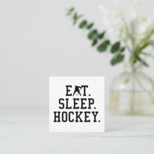 Eet Slaap Hockey - Hockeyliefhebbers Vierkante Visitekaartje