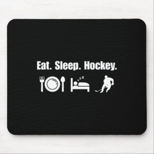 Eet Slaap Hockey Muismat