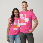 Eet Slaap Honk Herhaal T-shirt (Unisex)