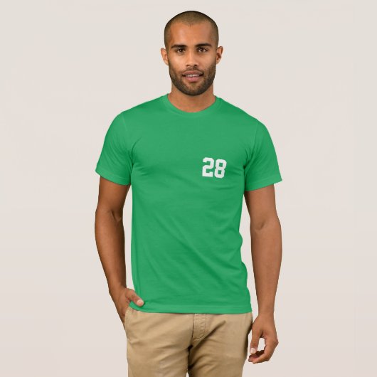 Eet slaap honkbal terug ontwerp t-shirt (Voorkant volledig)