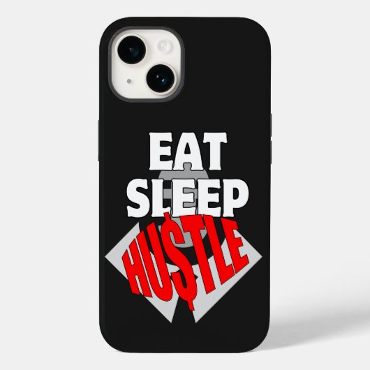 Eet Slaap Hustle.b Case-Mate iPhone Case (Achterkant)