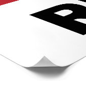 Eet. Slaap. Jiu Jitsu Herhaal. Poster (Hoek)