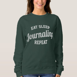 Eet slaap journaling herhalen trui