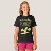 EET SLAAP JUICHENDE GEPERSONALISEERDE KLEDING T-SHIRT (Voorkant volledig)